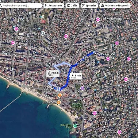 Apartment Avec Piscine, Quartier Calme Proche Centre Et Plages D'antibes Antibes