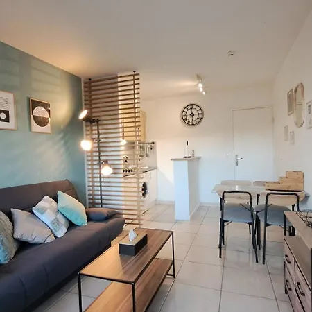 Apartment Ensoleille Avec Grande Terrasse Plein Sud & Piscine, A Deux Pas Des Plages Et Du Centre