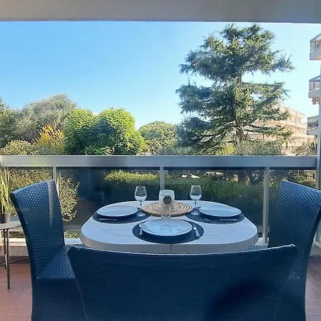 Ensoleille Avec Grande Terrasse Plein Sud & Piscine, A Deux Pas Des Plages Et Du Centre Antibes