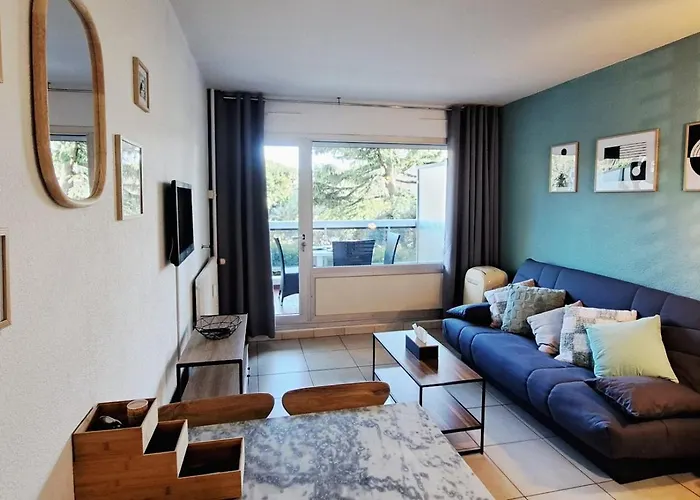 Διαμέρισμα Avec Piscine, Quartier Calme Proche Centre Et Plages D'antibes Αντίμπ