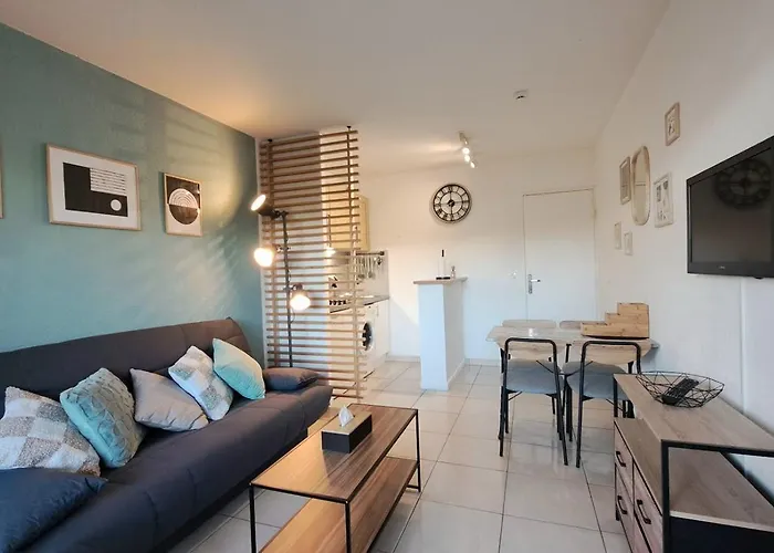 Διαμέρισμα Avec Piscine, Quartier Calme Proche Centre Et Plages D'antibes